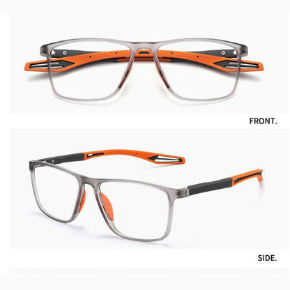 Progressive Reading Glasses with Blue Light Filter and Titanium Frame