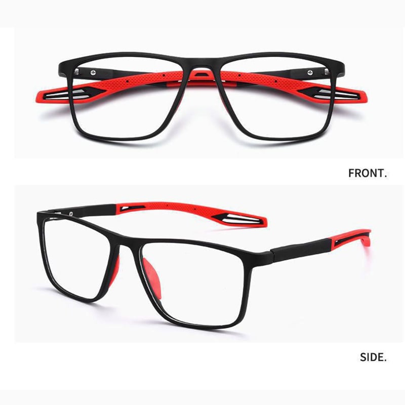 Progressive Reading Glasses with Blue Light Filter and Titanium Frame