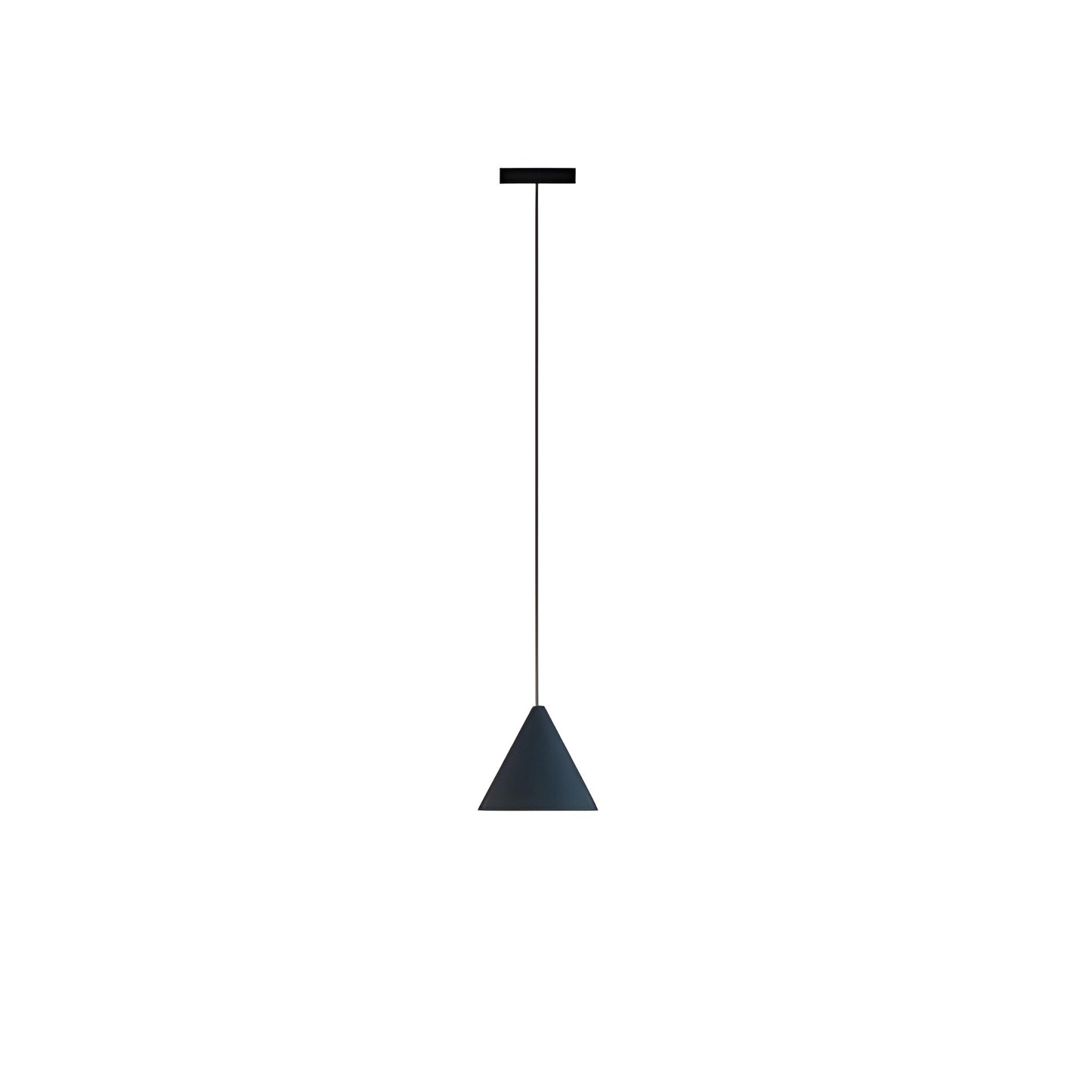 Modern Black Pendant Lamp, Minimalist Metal Hanging Light