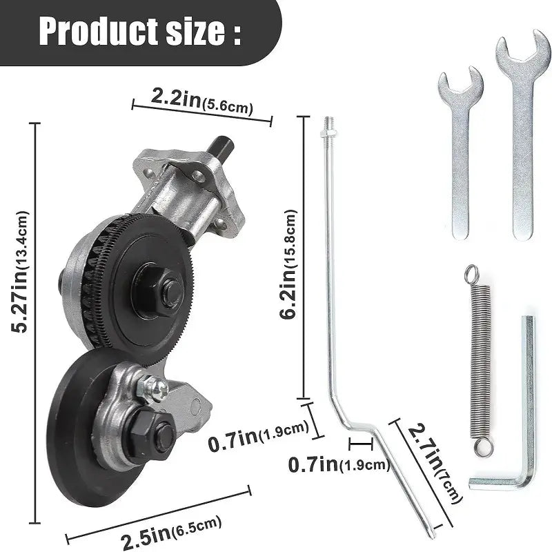 Electric Drill Metal Cutter Attachment Sheet Metal Cutter Drill Attachment Electric Drill Plate Cutter Attachment Electric Drill Shears Nibbler Attachment Portable Drill Metal Sheet Cutter for Cutting Thin Iron Thin White Sheet Steel Aluminum allveramart