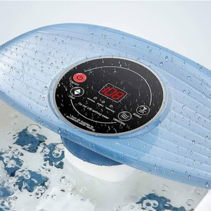 Heated Foot Bath with Massage Rollers and Bubble Function, Vibration Mode