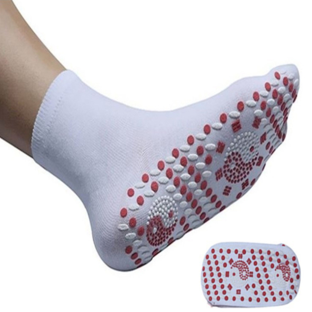 Heated Socks with Removable Rechargeable Battery Packs, Adjustable Heat Levels and a Breathable Stretch Knit