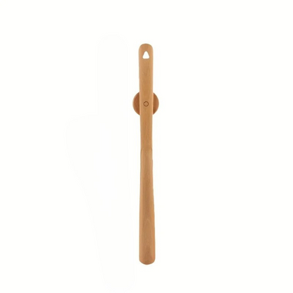 Extra Long Shoe Horn with Grip Handle and Heel Guide, 23.6 In