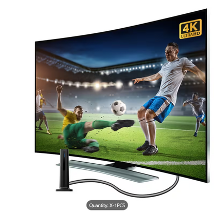 Compact Indoor TV Antenna with Over-the-Air Reception for Local HD Channels