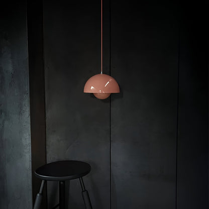 Nordic Macaron Semicircle Dome Pendant Light