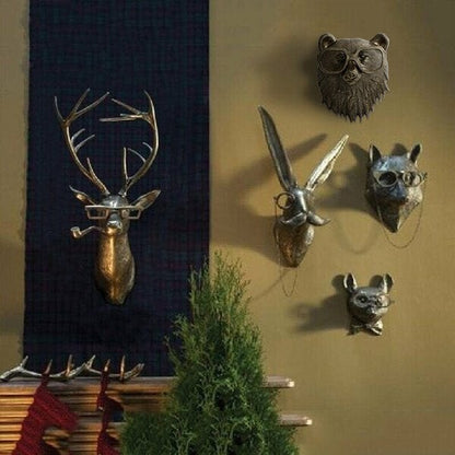Unique Animal Head Wall Decoration for Home