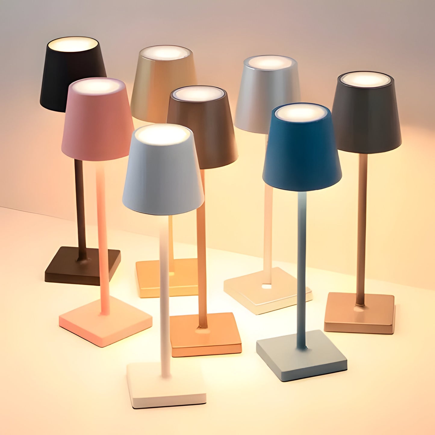 Nordia Light Rechargeable Wireless LED Table Lamp