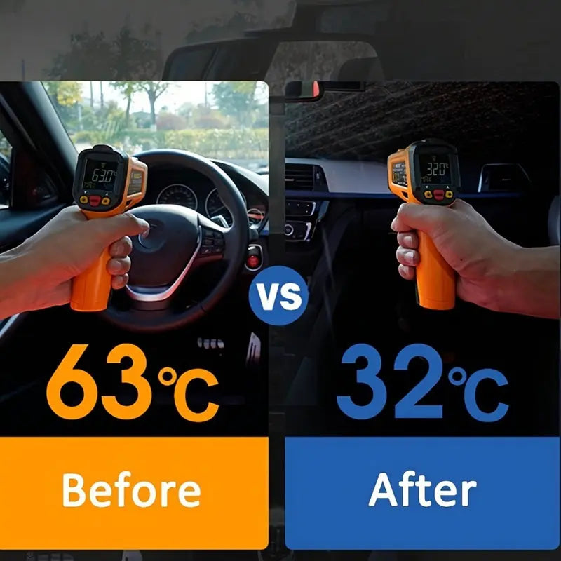 Umbrella Fold Windshield Sunshade 55x31 Inch with Reflective Heat Blocking for Cars and SUVs
