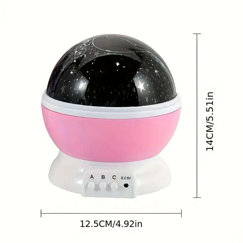 Calming Star Projector Night Light with Sky Projection and Music
