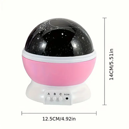 Calming Star Projector Night Light with Sky Projection and Music
