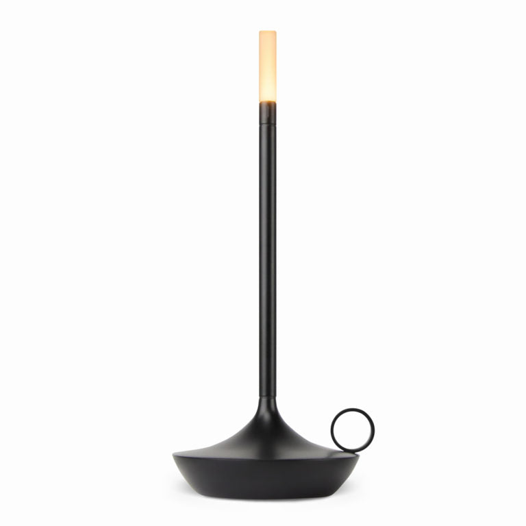 Portable Table Lamp with Romantic Candlelight Glow