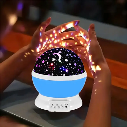 Calming Star Projector Night Light with Sky Projection and Music