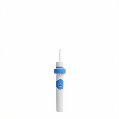 Electric Ear Cleaning Tool with Silicone Tip and Rechargeable Battery