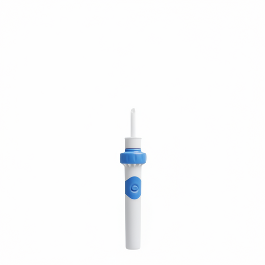 Electric Ear Cleaning Tool with Silicone Tip and Rechargeable Battery