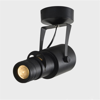Adjustable LED Spotlight with Rotatable Head and Dimmable Brightness