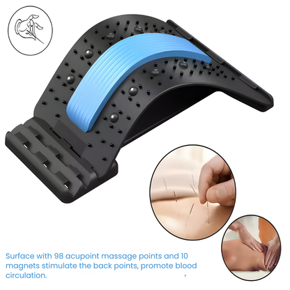 Lumbar Support Back Stretching Board for Yoga, Posture Support and Back Stretching