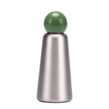 Insulated Thermos Bottle with Vacuum Double Wall and Silicone Sealed Cap, 500ml