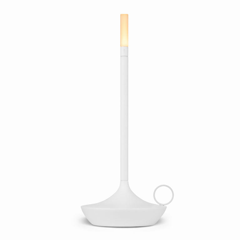 Portable Table Lamp with Romantic Candlelight Glow
