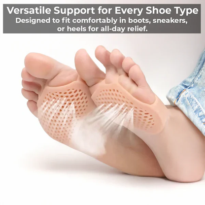 Breathable Gel Metatarsal Pads for Forefoot Cushioning
