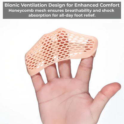 Breathable Gel Metatarsal Pads for Forefoot Cushioning