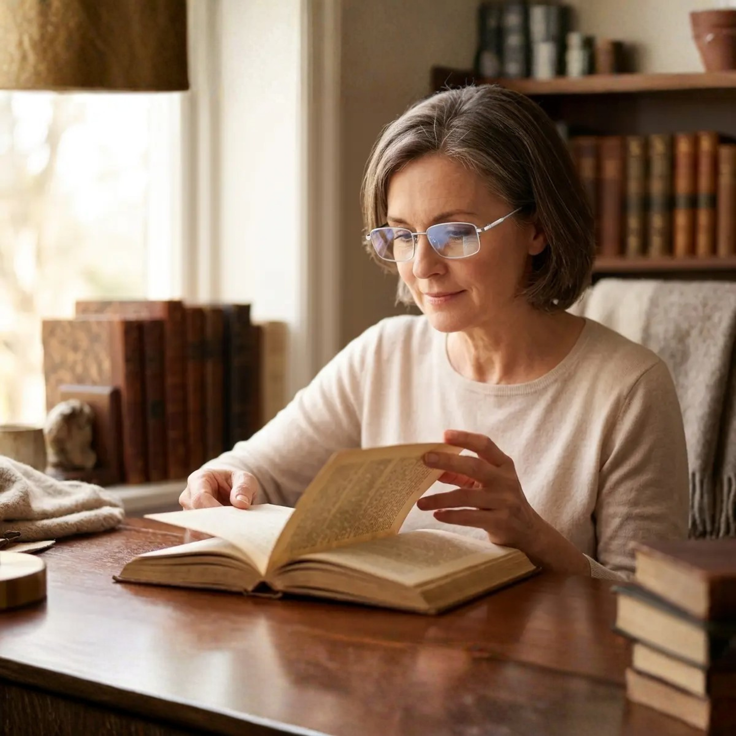 Progressive Multifocal Reading Glasses with Blue Light Filtering and Anti Glare Coating