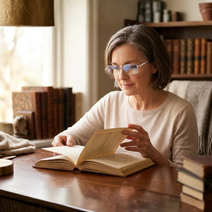 Progressive Multifocal Reading Glasses with Blue Light Filtering and Anti Glare Coating