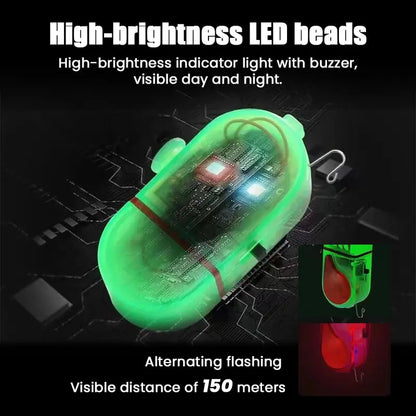 Clip On Fishing Bite Alarm with 80 Decibel Sound and LED Light
