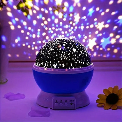 Calming Star Projector Night Light with Sky Projection and Music
