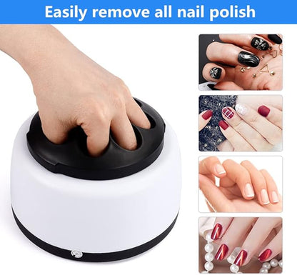 Electric Steam Gel Polish Remover with Fast Heating and Dual Voltage, Portable Design