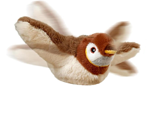 Flapping Bird Cat Toy with Motion Sensor and Hanging String