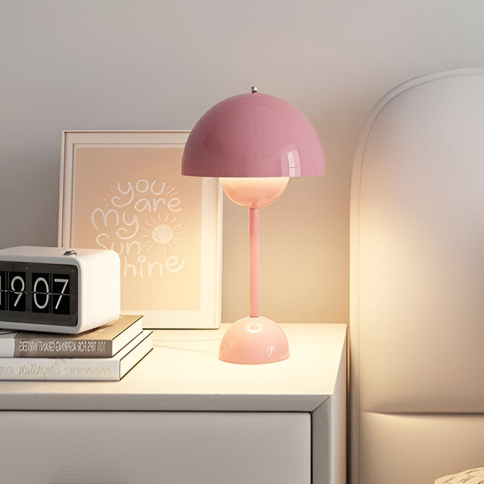 NordicNest Scandinavian Table Lamp, Dimmable, Modern and Bedside Light
