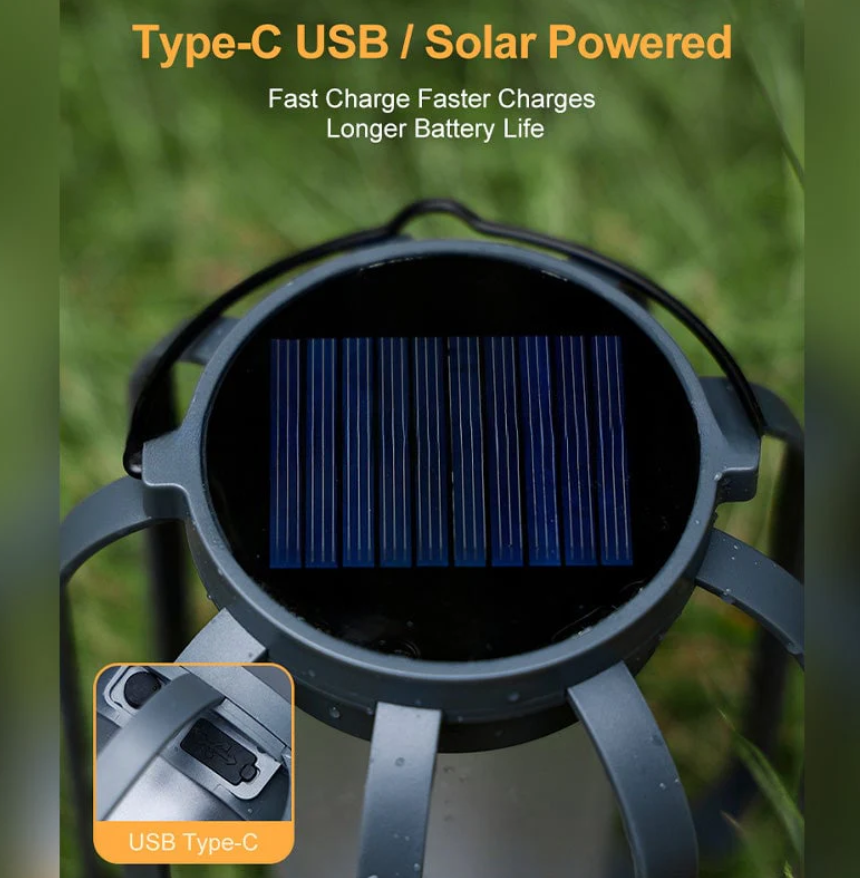 Solar Flame Light with Flickering LED Effect and Automatic Dusk Sensor, 10 Inch Waterproof