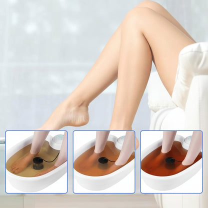 Portable Ionic Foot Spa with 30-Minute Timer and Foot Tub