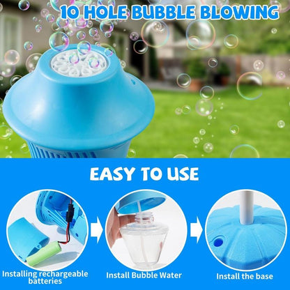 Automatic Bubble Maker with Adjustable Stand and 20,000 Bubbles Per Minute