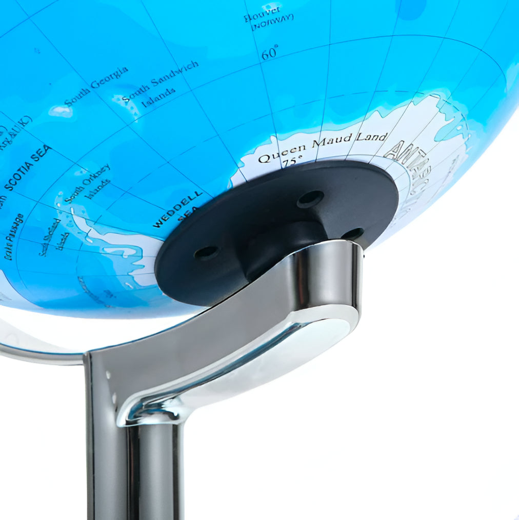 Levitating World Globe Night Light with 12 Constellation Views and Touch Switch Control