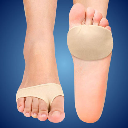 Gel Metatarsal Pads with Toe Sleeve for Ball of Foot Cushioning