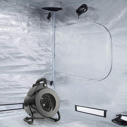 Electric Greenhouse Heater with Forced Air Fan and Analog Temperature Control