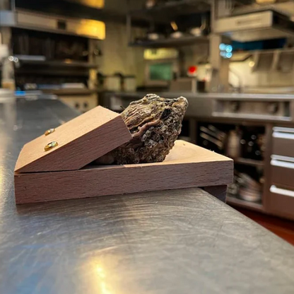 Wood Oyster Shucking Clamp for Quick and Secure Oyster Opening