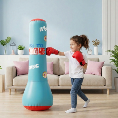 Inflatable Punching Bag Toy with Water Base for Kids