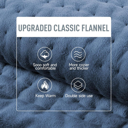 Electric Heating Pad 24x12 with Auto Shutoff Timer and Six Heat Settings