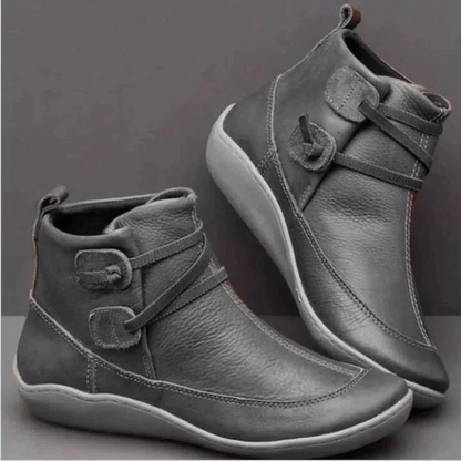 Ankle Boots with Contoured Footbed and Water Resistant Shell, Lace Up