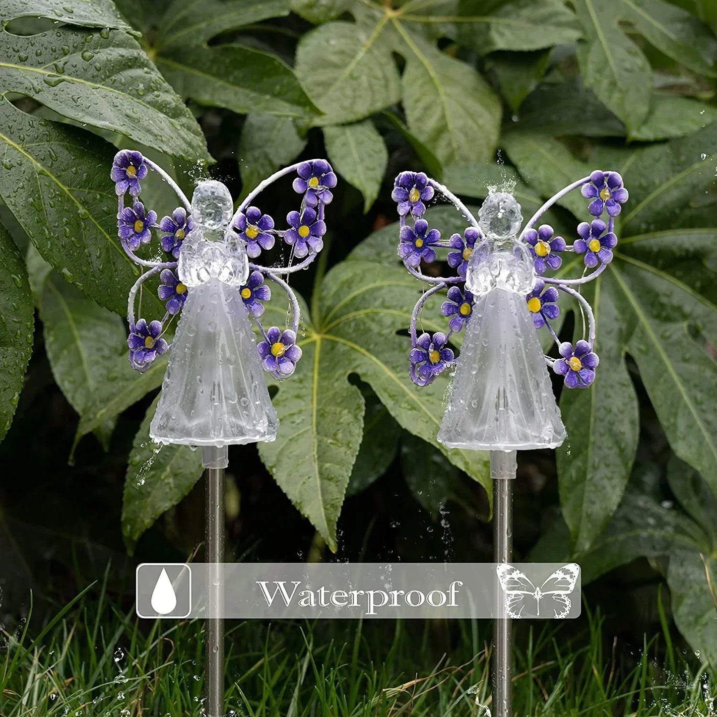 Solar Garden Angel Light  LED Outdoor Decorative Stake - Product detail 6