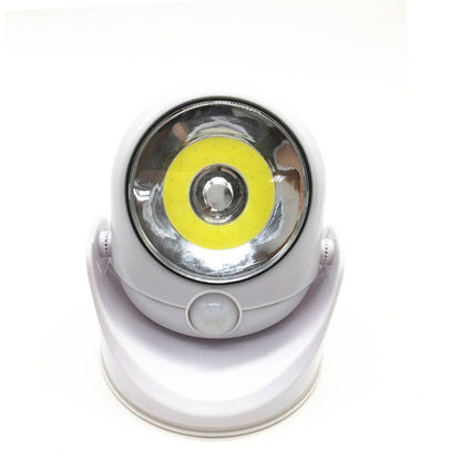 Motion Sensor LED Outdoor Light with Magnetic Base and Battery Operation