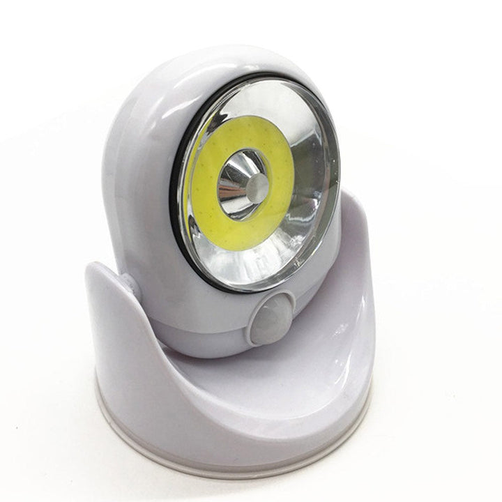 Motion Sensor LED Outdoor Light with Magnetic Base and Battery Operation