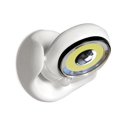 Motion Sensor LED Outdoor Light with Magnetic Base and Battery Operation