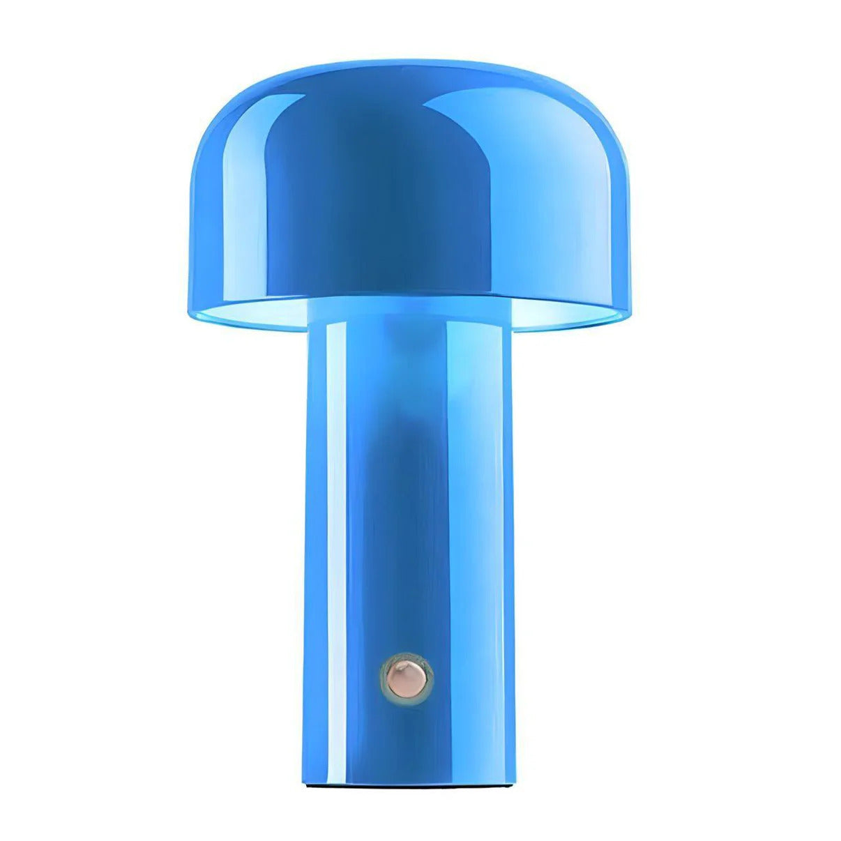 Rechargeable LED Mushroom Table Lamp, Wireless Ambient Light Design