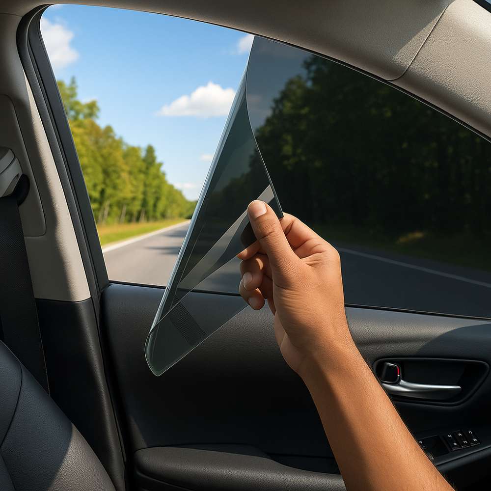 Car Window Tint Film with Heat and Glare Reduction, 20ft Roll