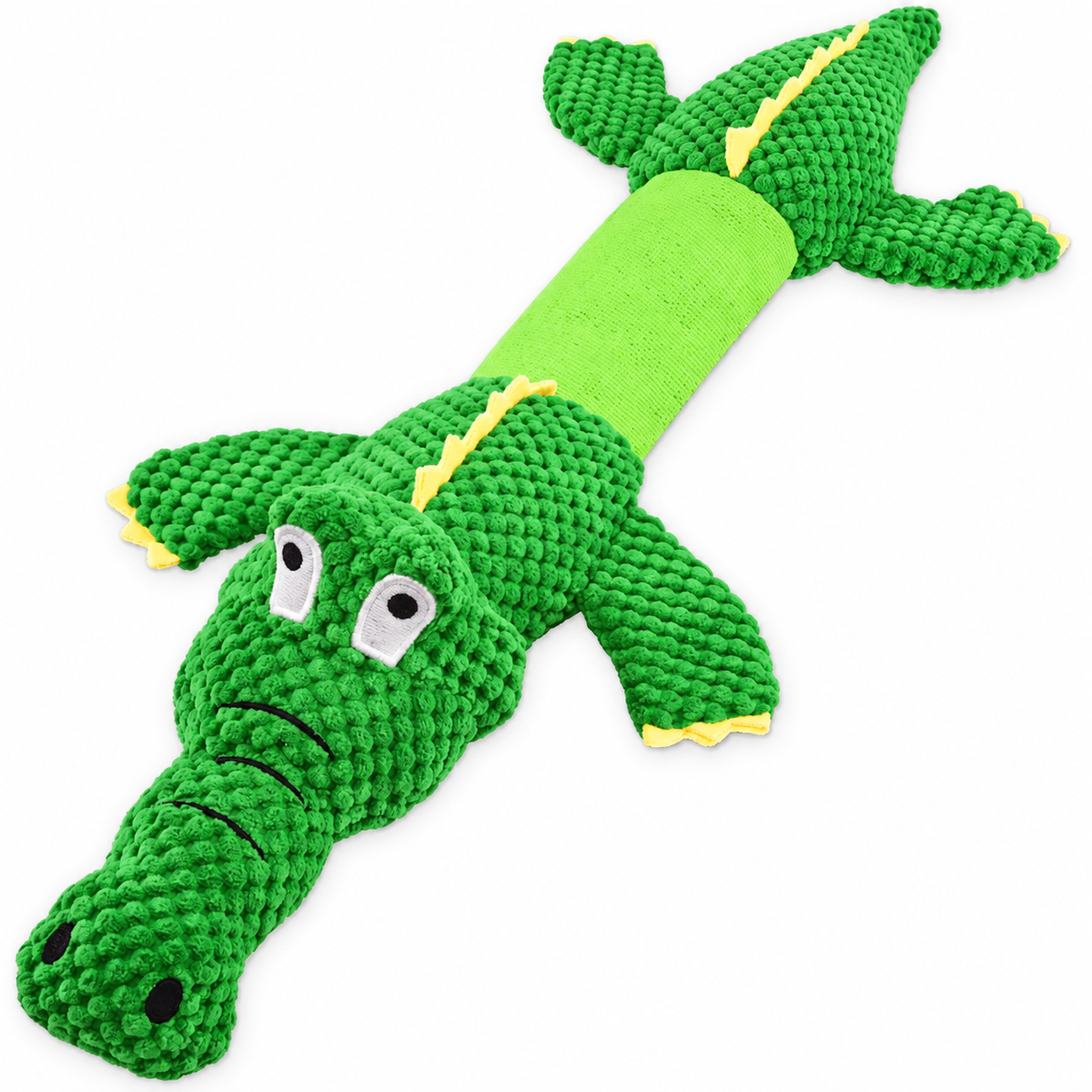 Stuffed Octopus Dog Toy with Squeaker and Crinkle Material for Chewing