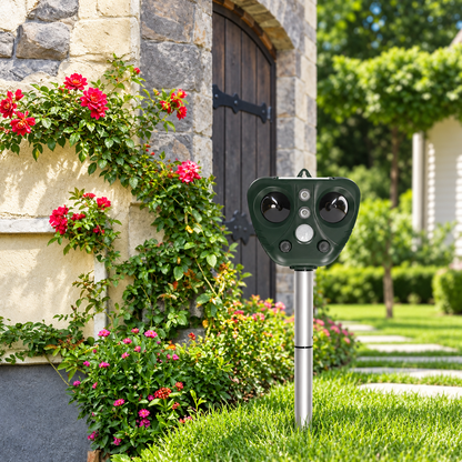 Ultrasonic Bird Repeller, Solar Powered