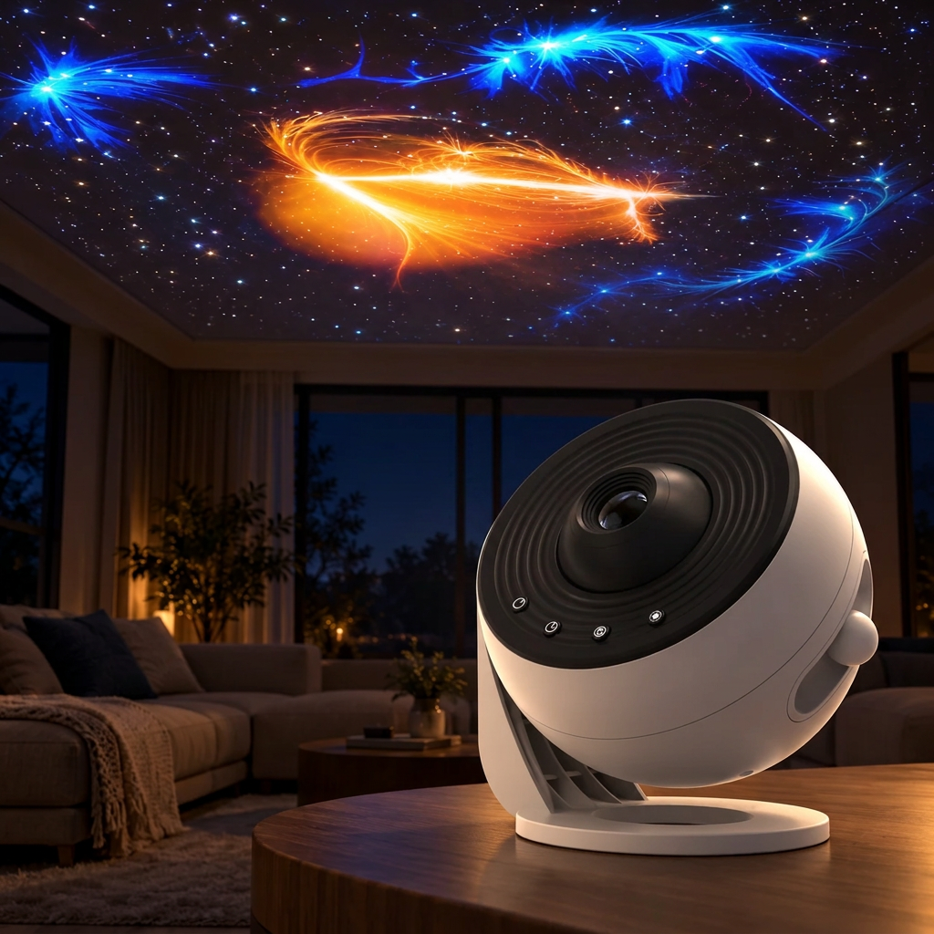Galaxy Star Projector and HD Rotating Planetarium